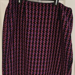 TALBOTS Woman Plus Size 18W Straight Skirt Linned